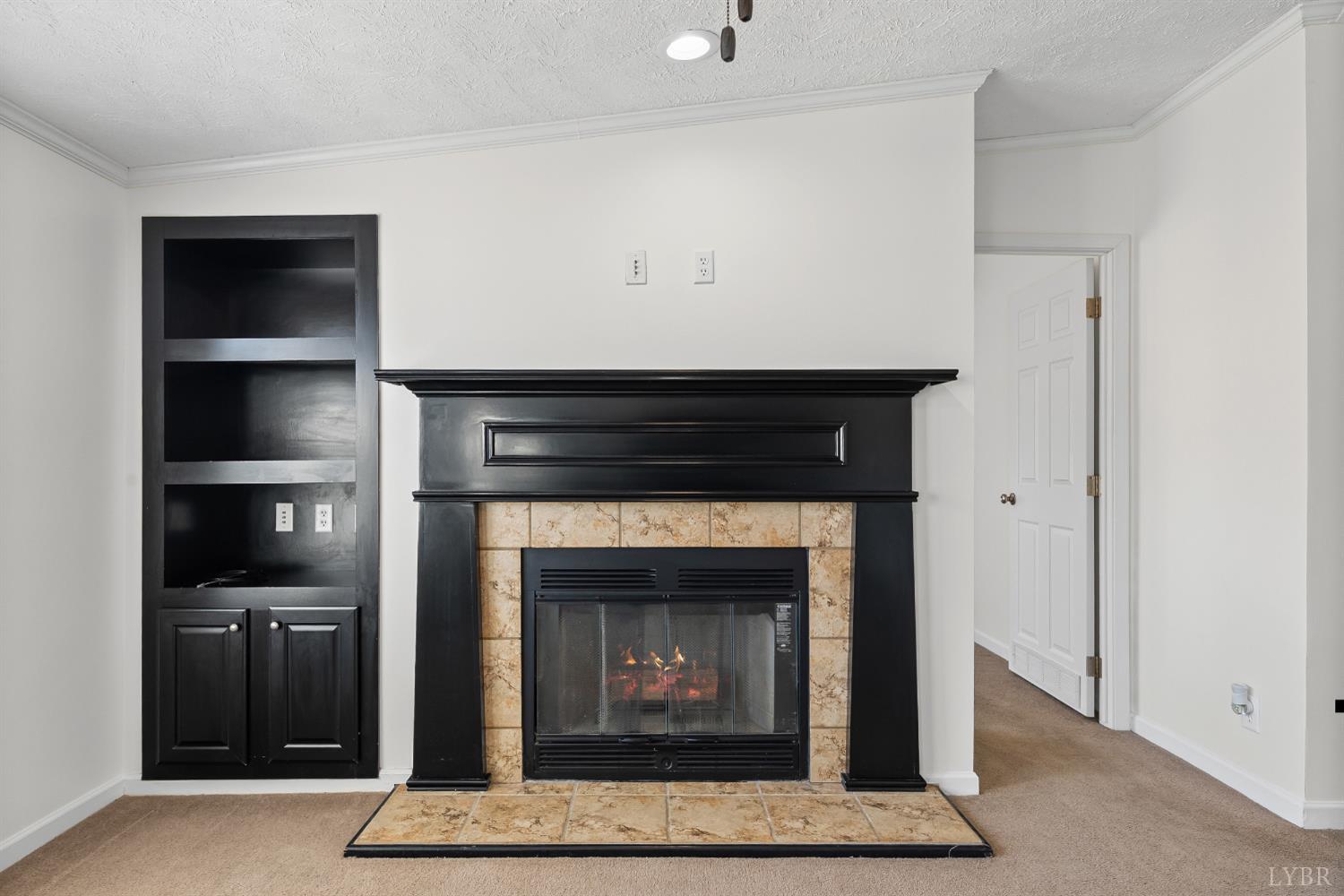 13116 Brookneal Highway Gladys, VA 24554 - Photo 11 of 34 a living room with a fireplace