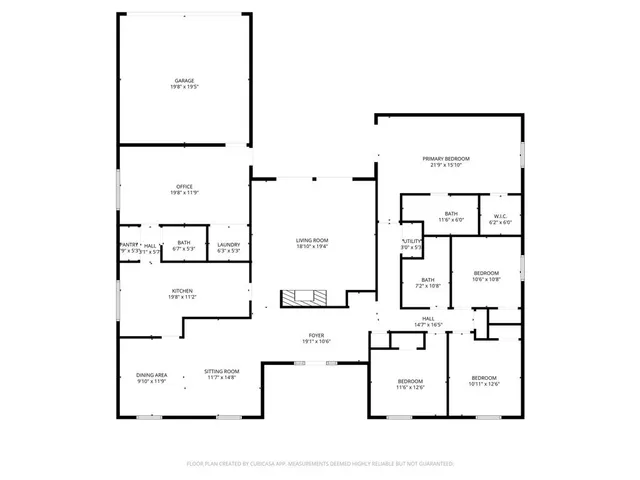 a picture of a floor plan