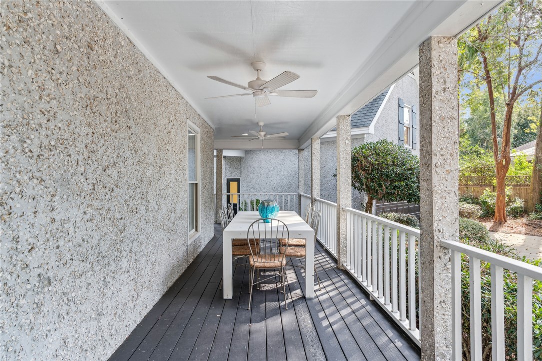 104 Augusta St. Simons Island, GA 31522 - Photo 50 of 63 Front porch