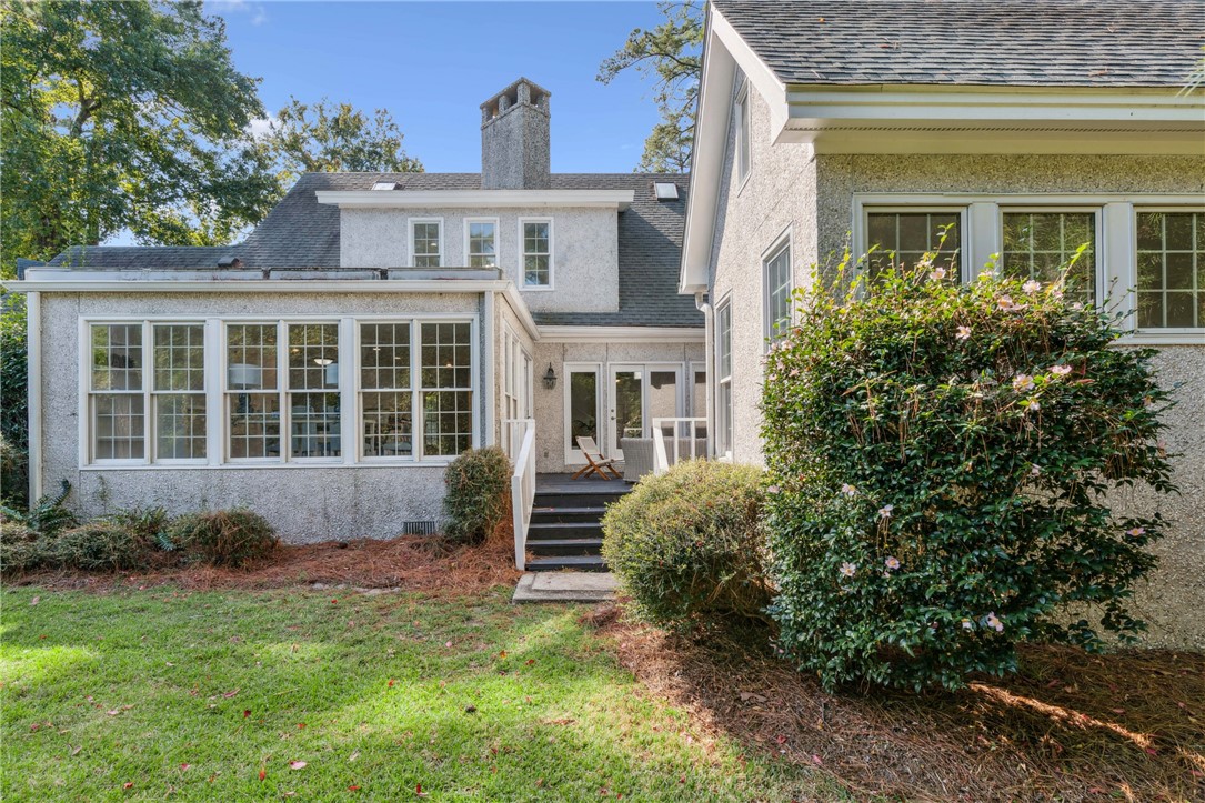 104 Augusta St. Simons Island, GA 31522 - Photo 54 of 63 Back view