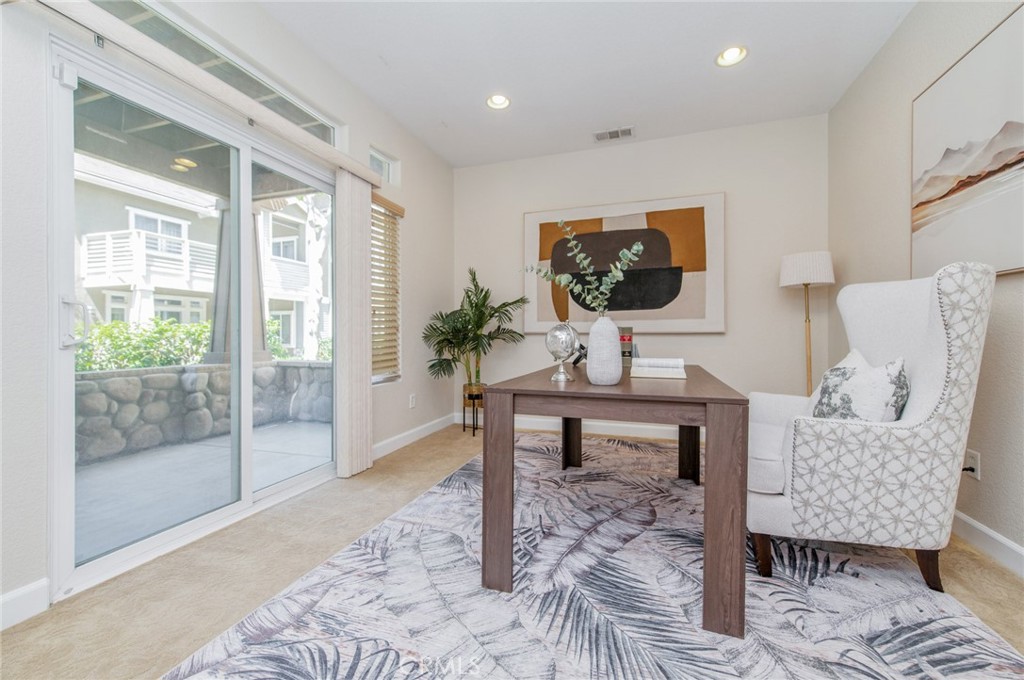 4947 Plumtree Court Riverside, CA 92504 - Photo 11 of 46 Main-floor office/flex room with direct access to the front porch