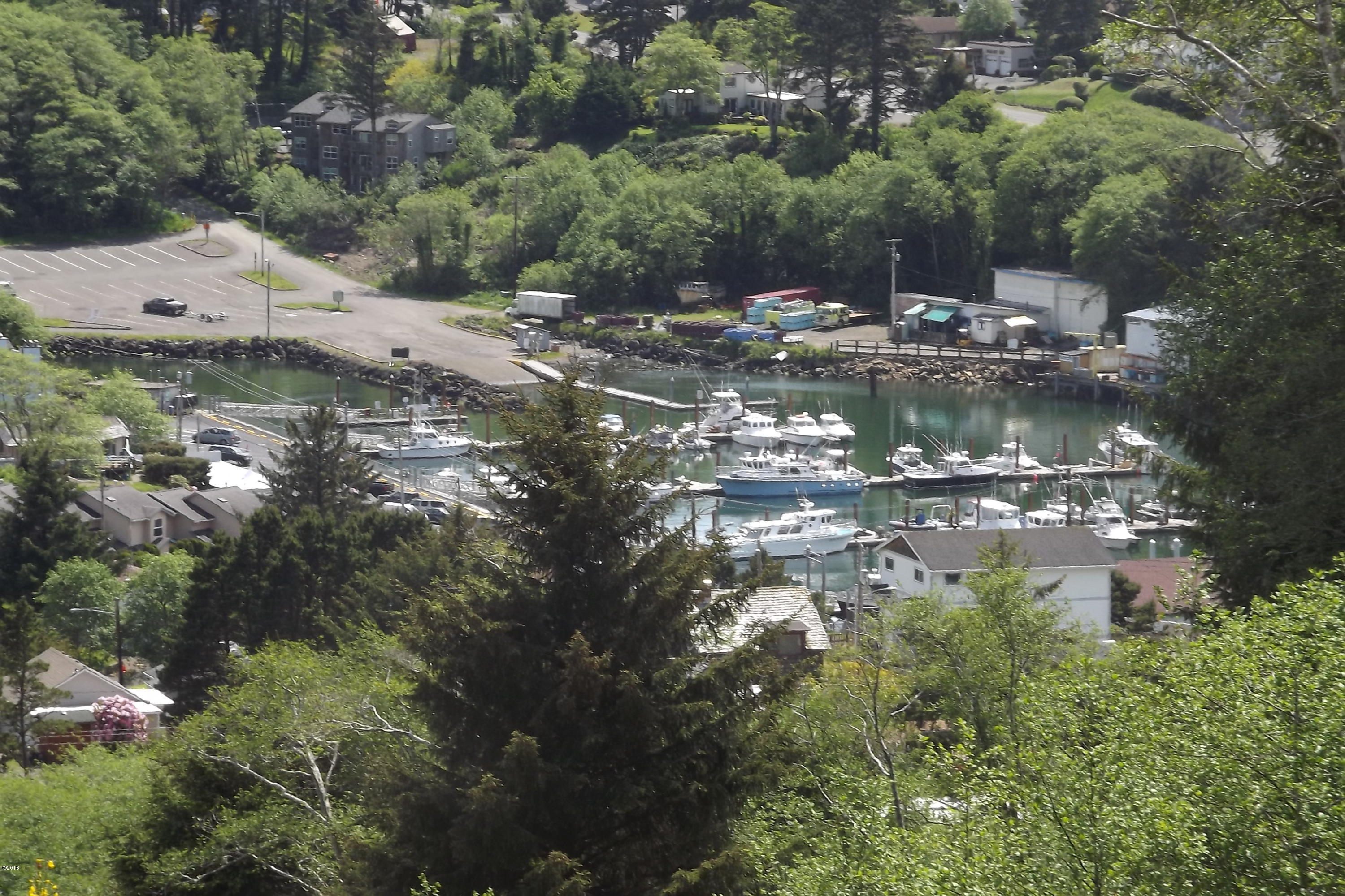 Lot 44 Spring Street Depoe Bay, OR 97341 - Photo 4 of 5 Zoomed in view of the bay