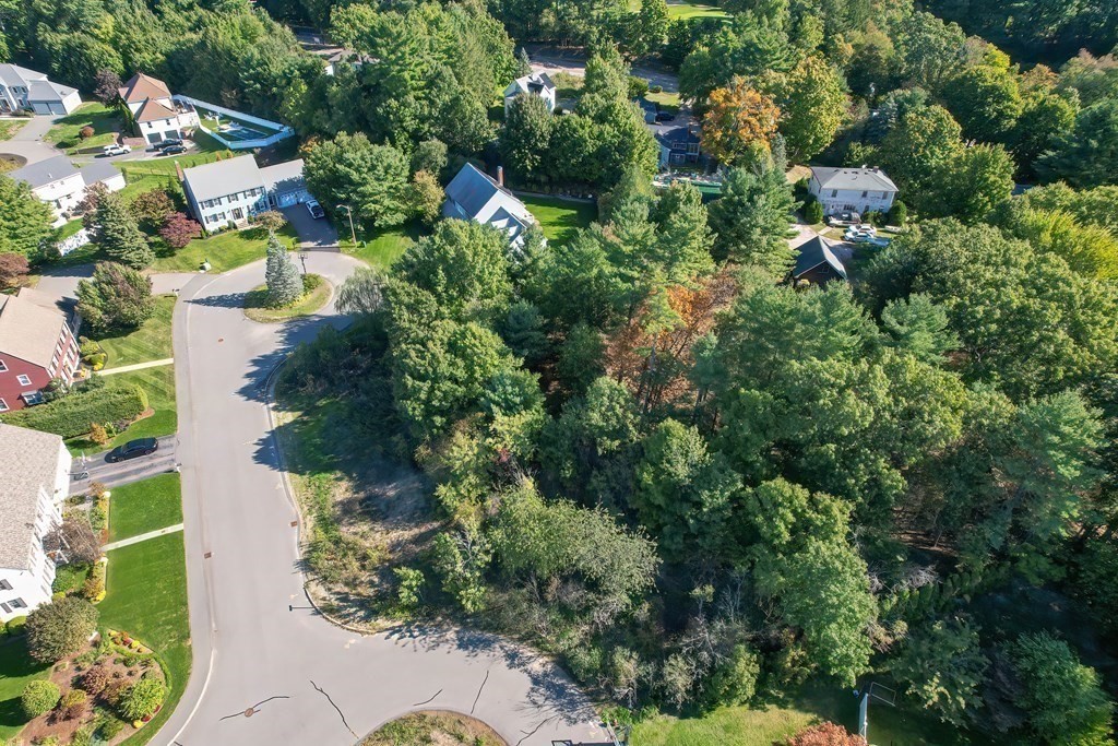 1 Homestead Drive Canton, MA 02021 - Photo 10 of 21 an aerial view of residential house with outdoor space and trees all around