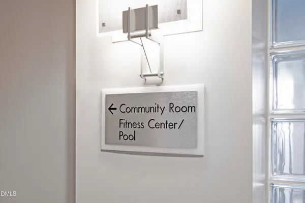 a view of balcony with a seating space