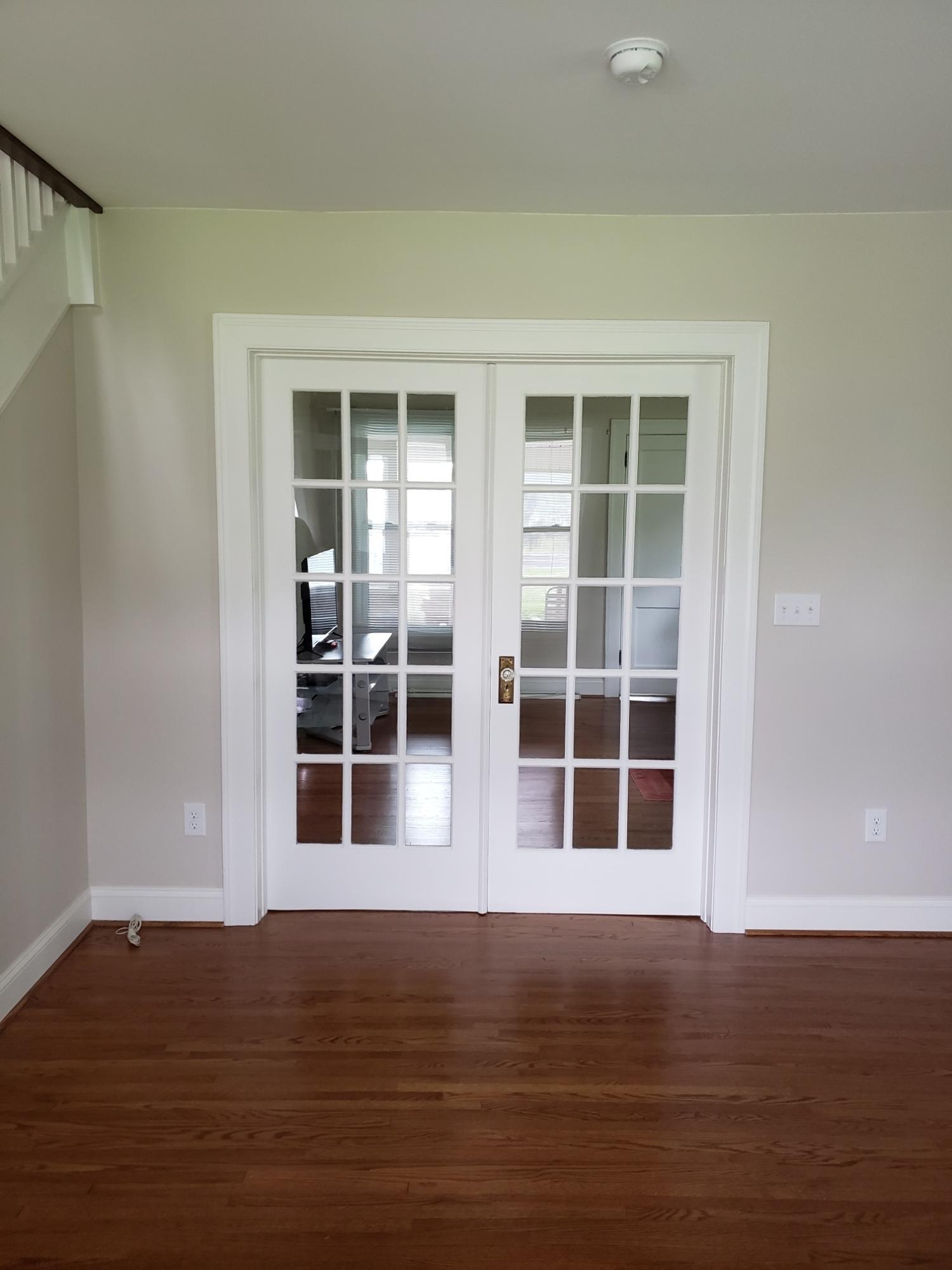 7374 Dry Hill Road Ferrum, VA 24088 - Photo 5 of 26 a view of empty room with wooden floor and windows