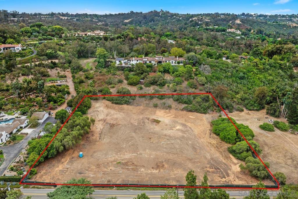 4919 El Secreto Rancho Santa Fe, CA 92067 - Photo 8 of 13 an aerial view of residential houses with outdoor space and trees