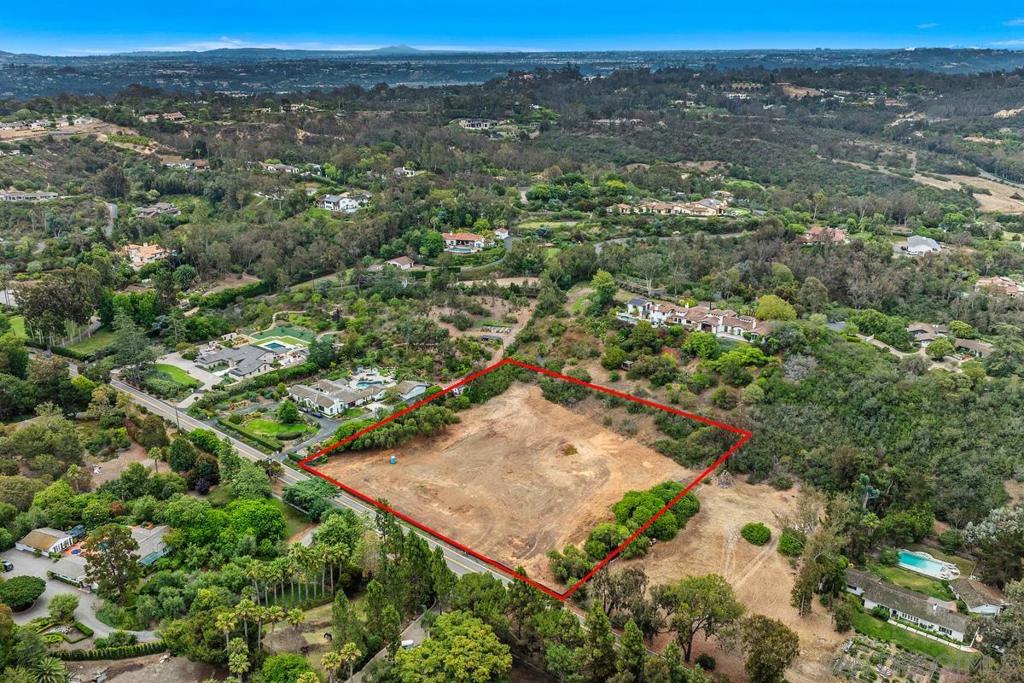 4919 El Secreto Rancho Santa Fe, CA 92067 - Photo 9 of 13 an aerial view of residential houses with outdoor space and trees