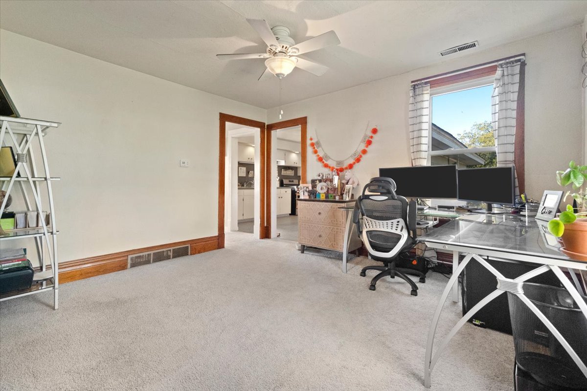 116 East Monaville Road Lake Villa, IL 60046 - Photo 35 of 51 a view of a workspace with furniture and a window
