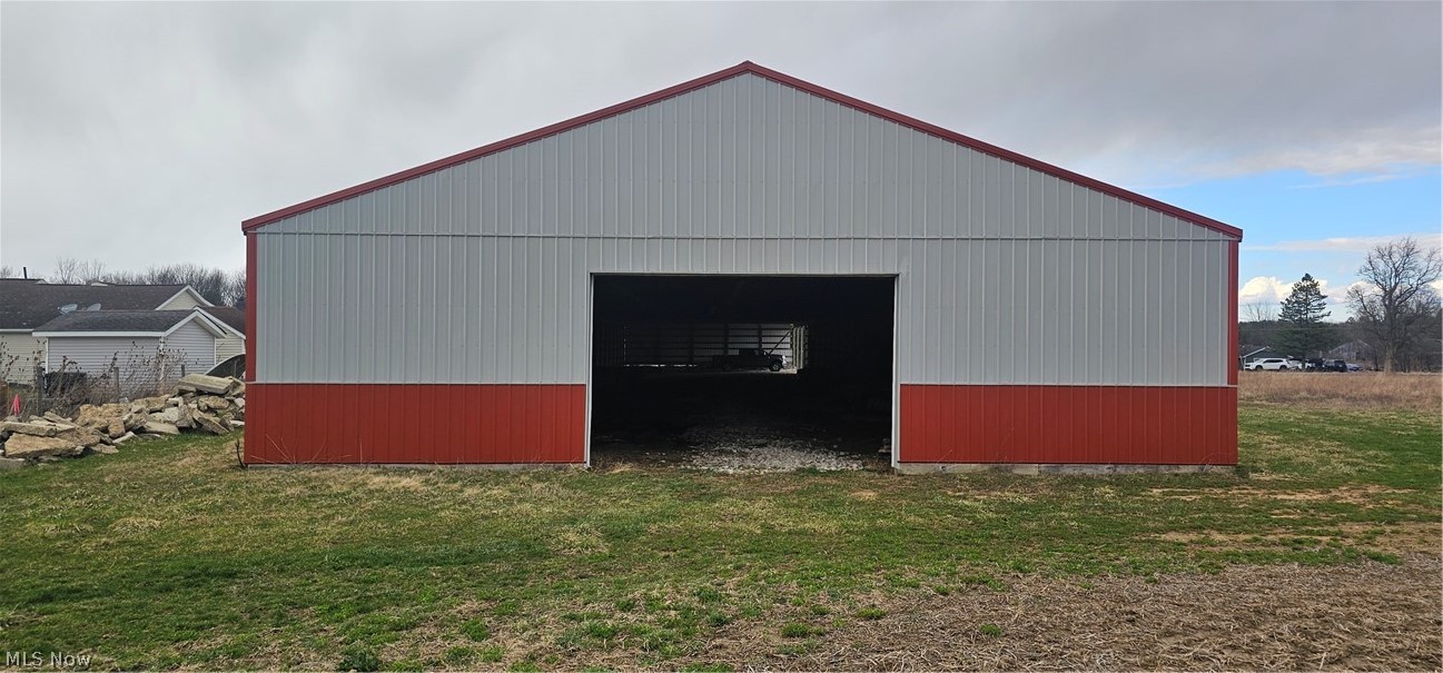6216 Spieth Road Medina, OH 44256 - Photo 2 of 7 Rear View of building with 16' x 10' Over head door