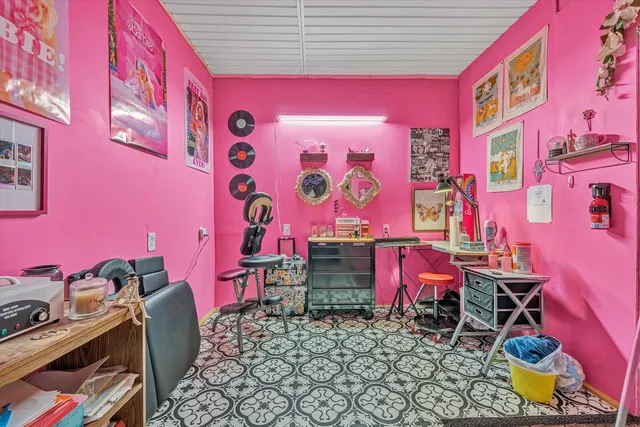 a view of electric room