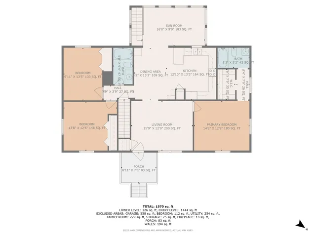 a picture of a floor plan