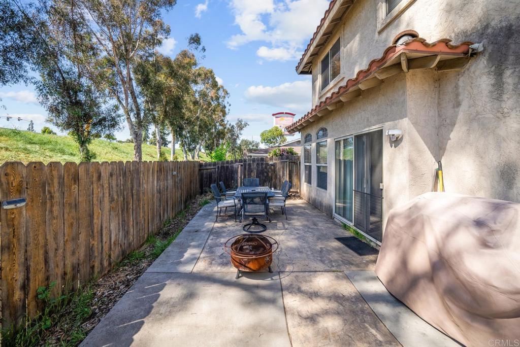832 Laffey Lane El Cajon, CA 92021 - Photo 29 of 47 a view of backyard with swimming pool and sitting area