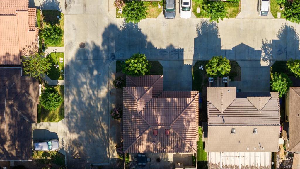 832 Laffey Lane El Cajon, CA 92021 - Photo 42 of 47 an aerial view of a house with a yard and potted plants
