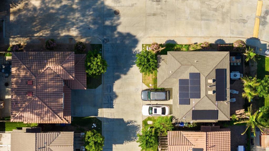 832 Laffey Lane El Cajon, CA 92021 - Photo 43 of 47 an aerial view of a house with a yard and potted plants
