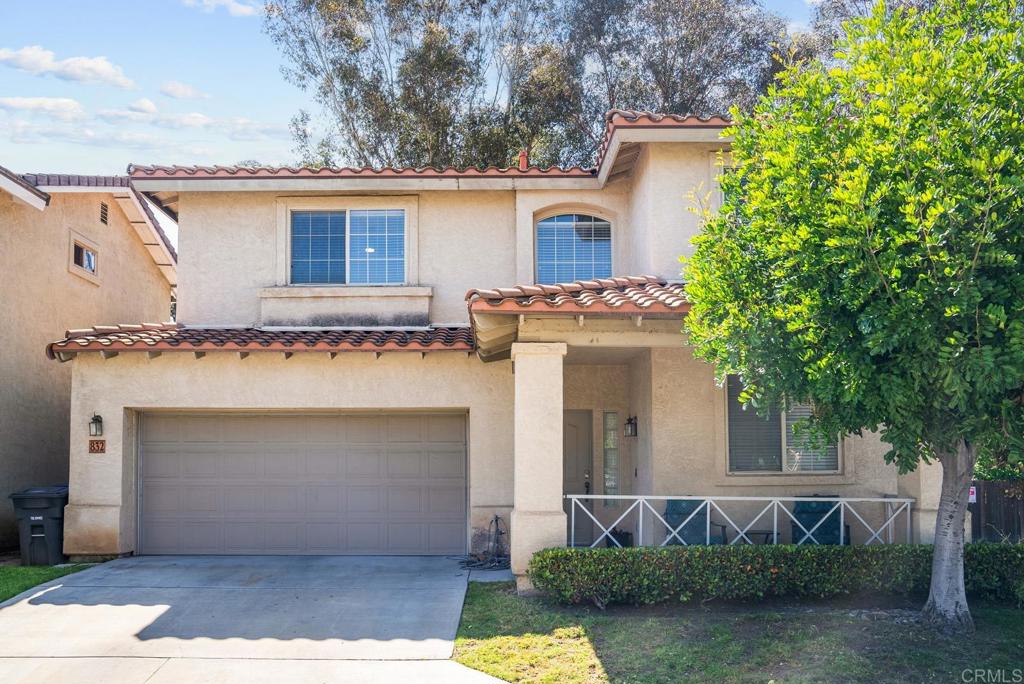 832 Laffey Lane El Cajon, CA 92021 - Photo 45 of 47 a view of a house with a yard and garage