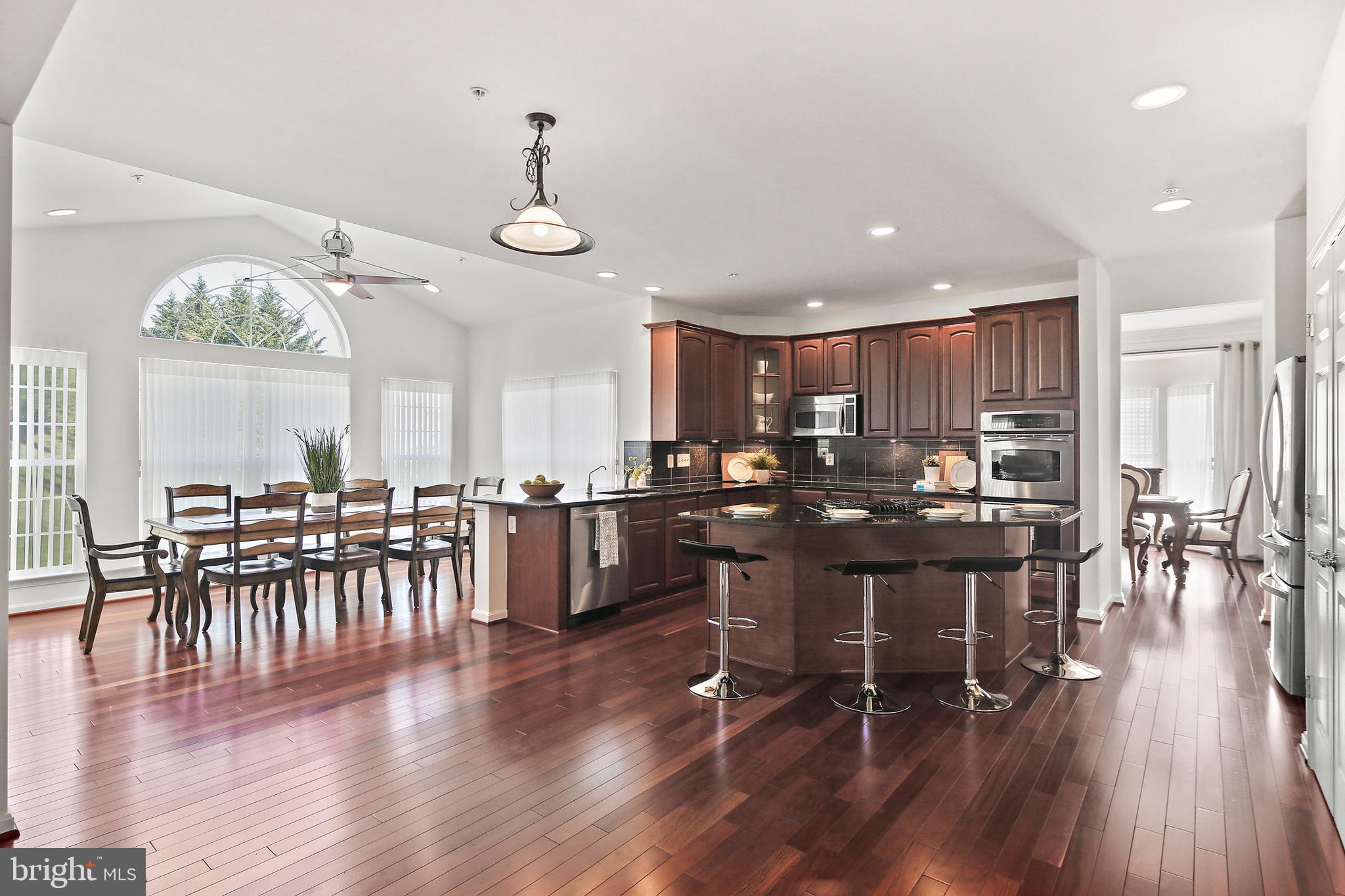 8034 High Castle Road Ellicott City, MD 21043 - Photo 10 of 40 Huge kitchen with sunroom