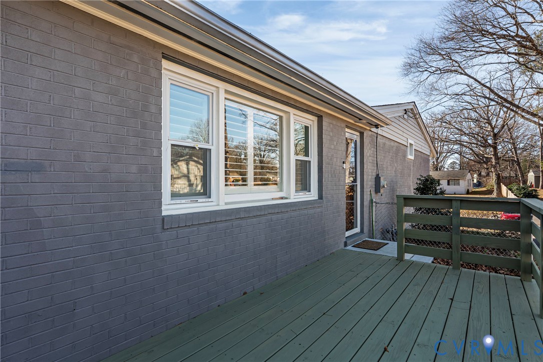 2815 Caniff Road Richmond, VA 23223 - Photo 36 of 39 a view of a house with a backyard