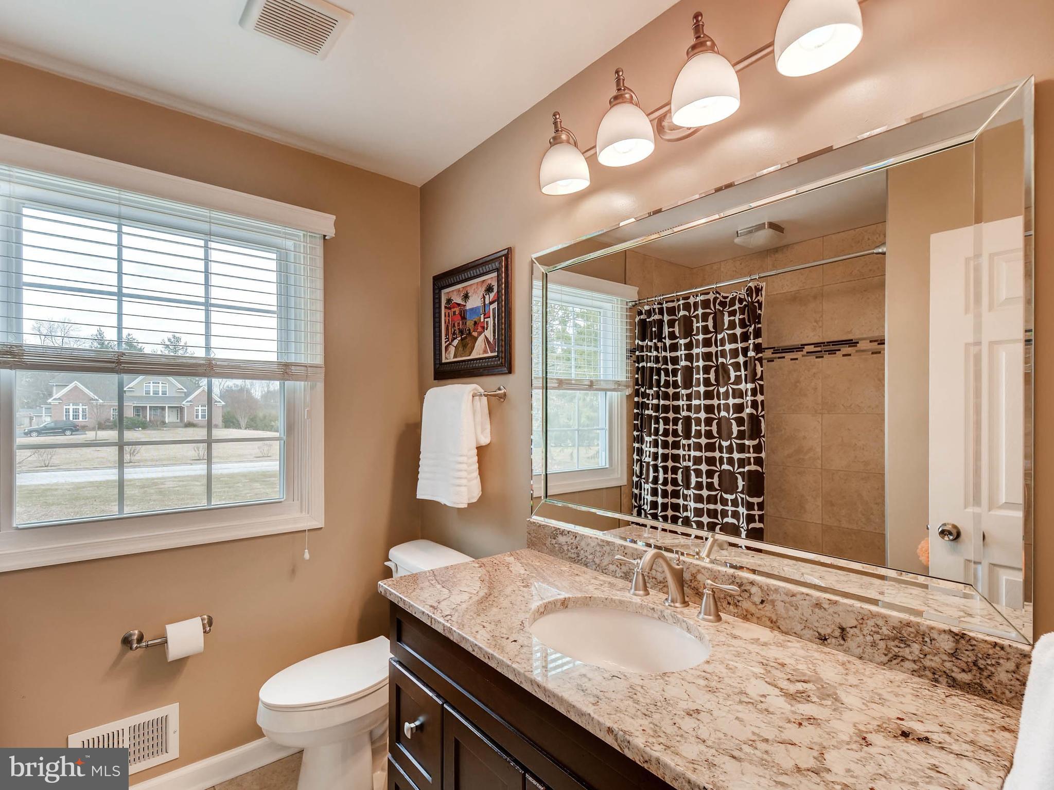 11102 Pool Road Cockeysville, MD 21030 - Photo 21 of 30 Hall Bathroom with granite vanity top