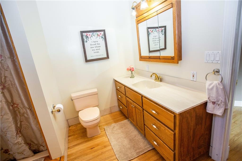 2844 Laurel Run Road Clymer, PA 15728 - Photo 22 of 25 a bathroom with a sink and a toilet