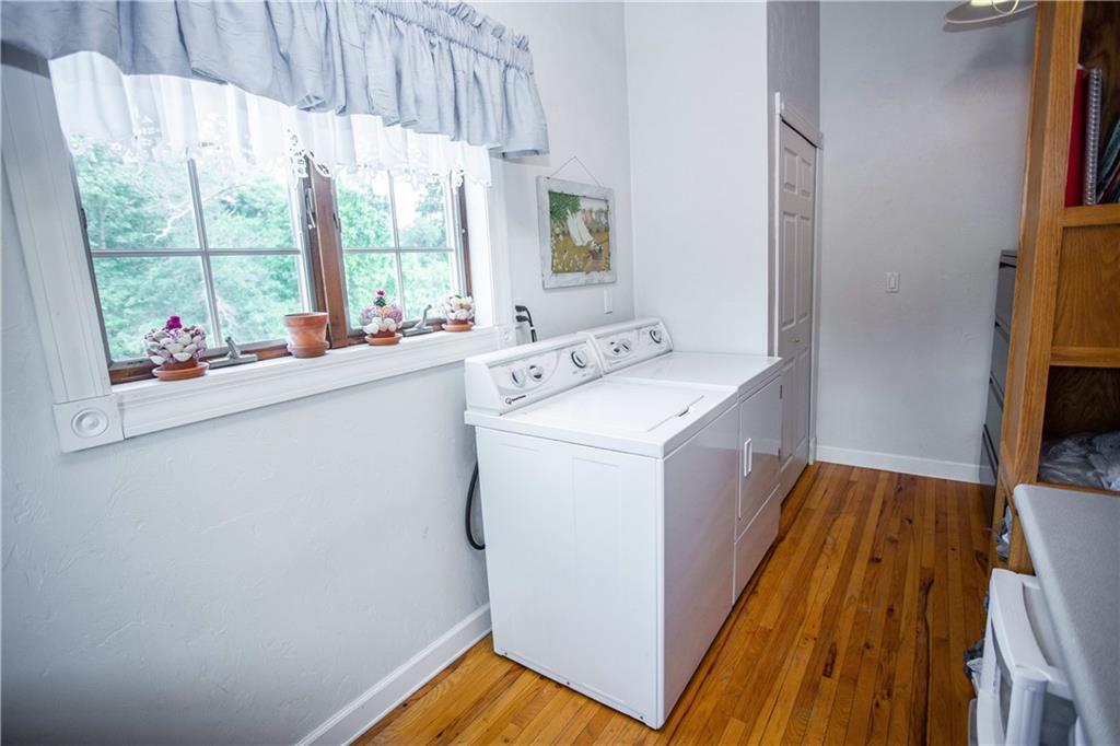 2844 Laurel Run Road Clymer, PA 15728 - Photo 25 of 25 a utility room with dryer and washer
