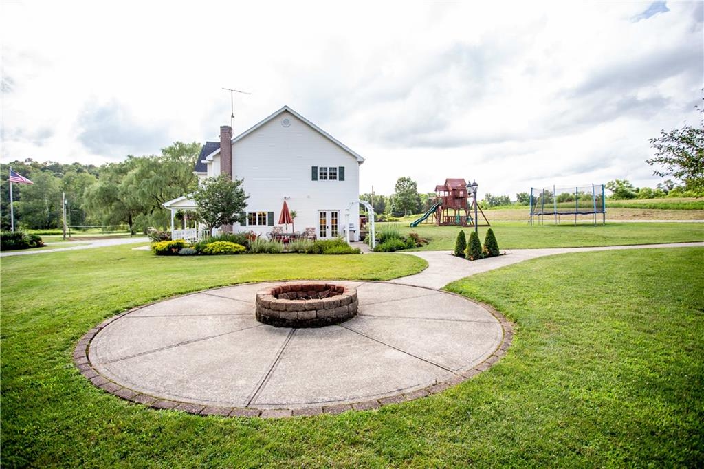 2844 Laurel Run Road Clymer, PA 15728 - Photo 6 of 25 a view of a house with a yard and sitting area