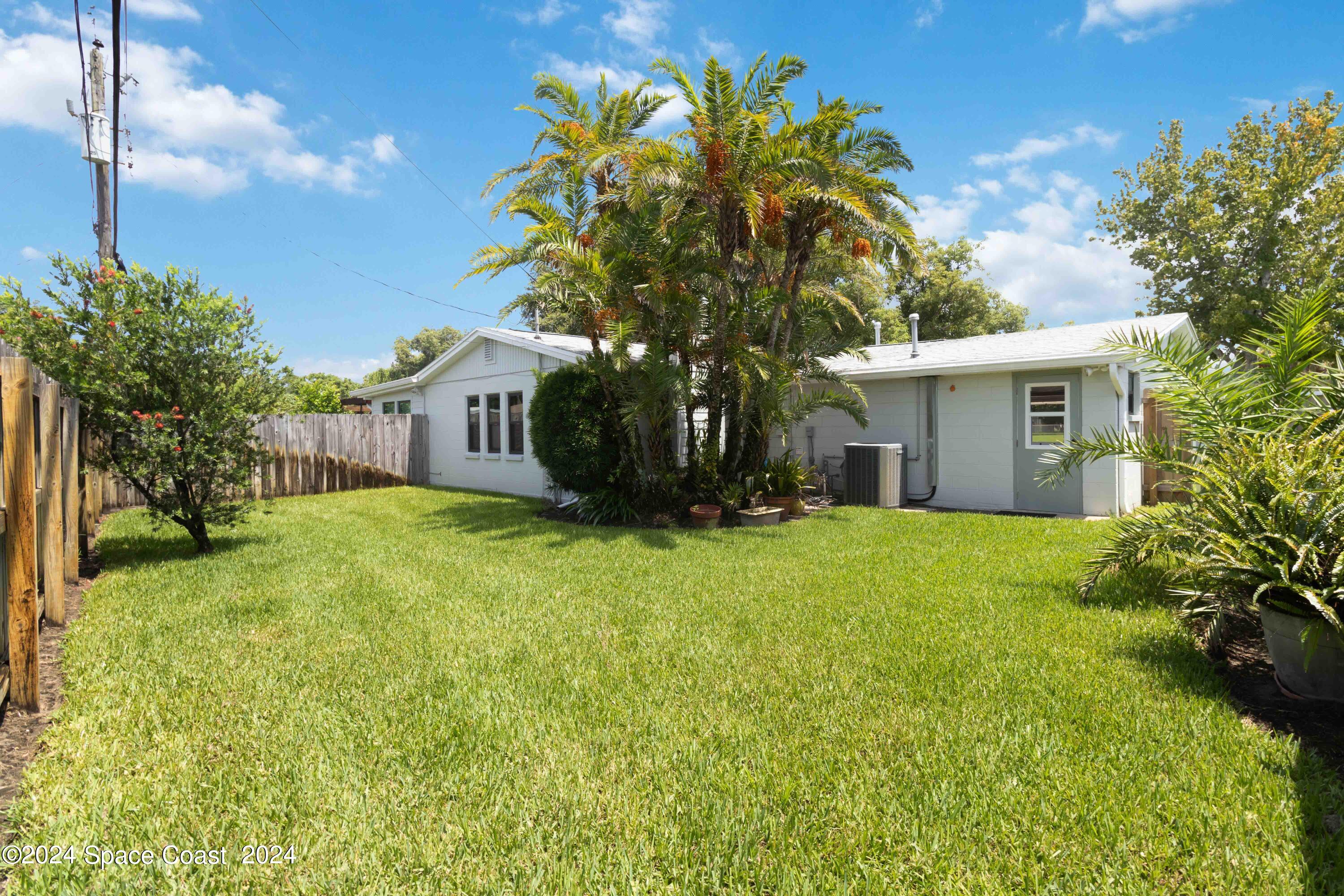 1014 Macco Road Cocoa, FL 32927 - Photo 25 of 28 Large, Fully Fenced Backyard