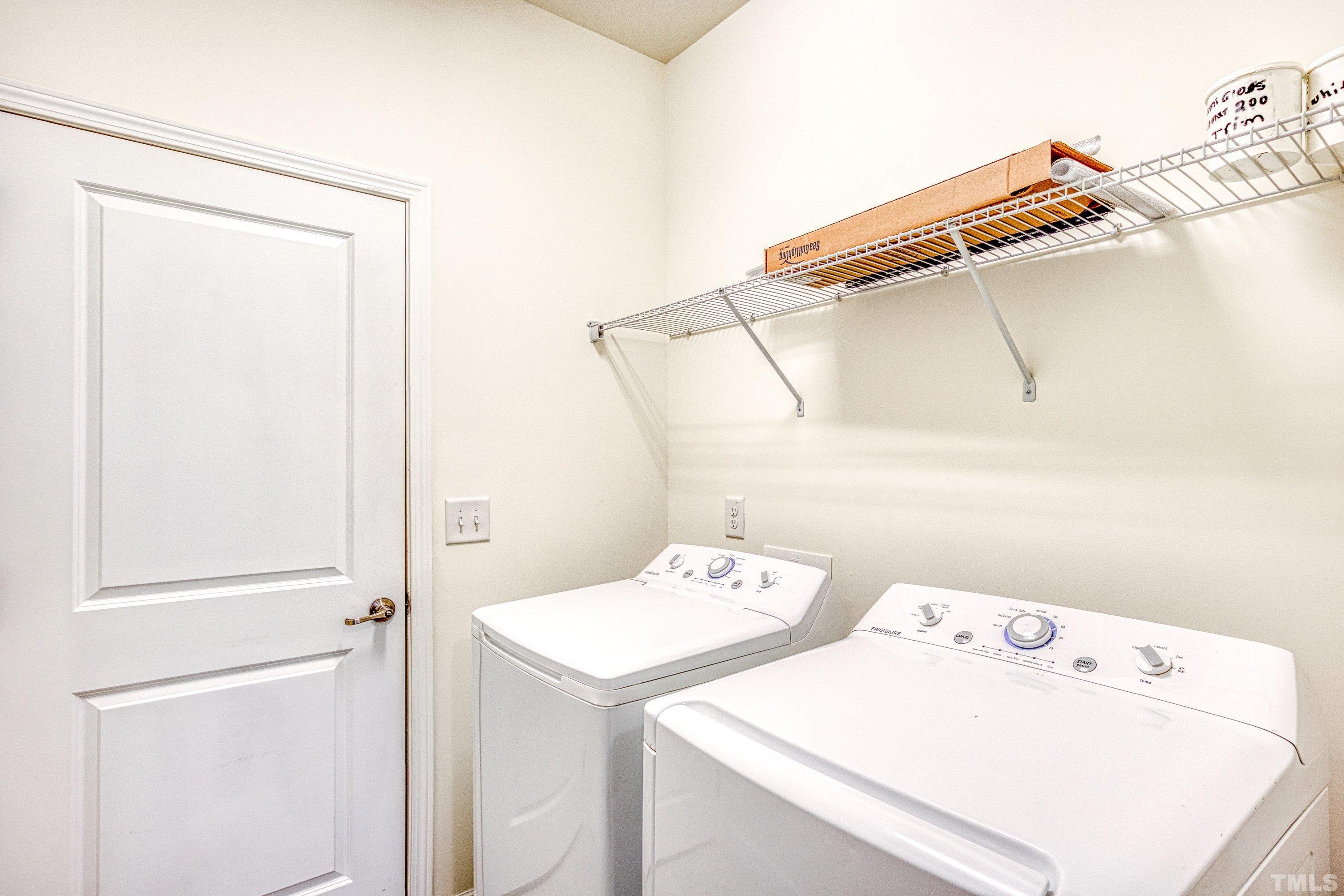 3617 Lily Orchard Way Cary, NC 27518 - Photo 30 of 47 a utility room with dryer and washer