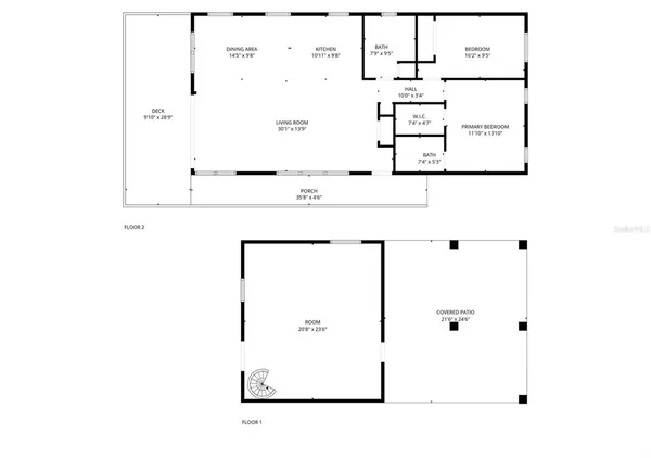 a view of outdoor space yard deck and living room