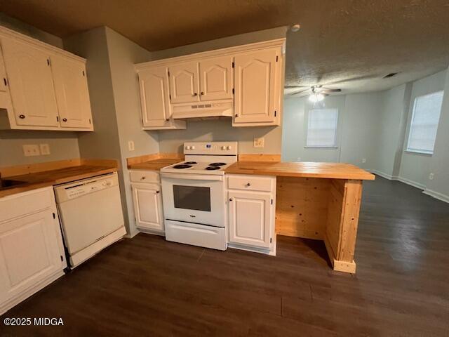 1123 Sandy Beach Drive Macon, GA 31220 - Photo 9 of 16 a kitchen with white cabinets and white appliances