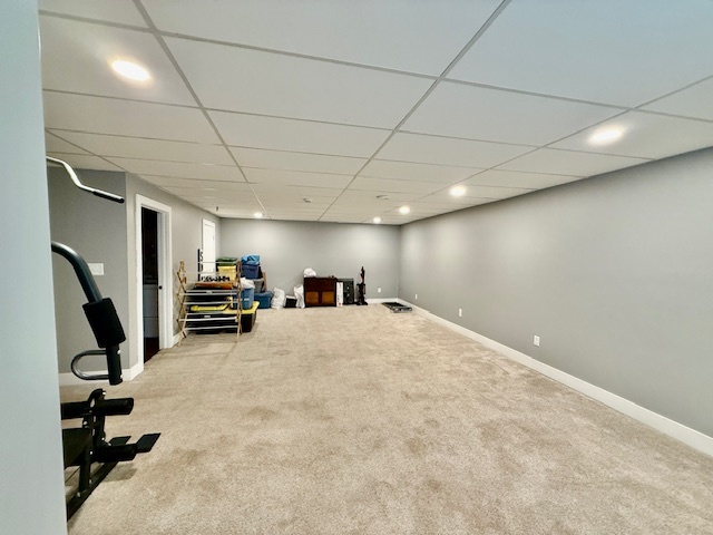 708 East North Street Monticello, IL 61856 - Photo 18 of 38 a view of a room with gym equipment