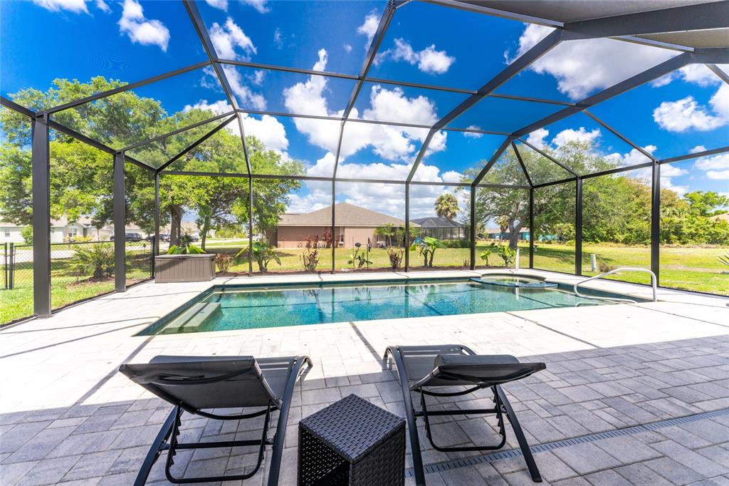 27366 Deep Creek Boulevard Punta Gorda, FL 33983 - Photo 42 of 63 a view of yard with table and chairs