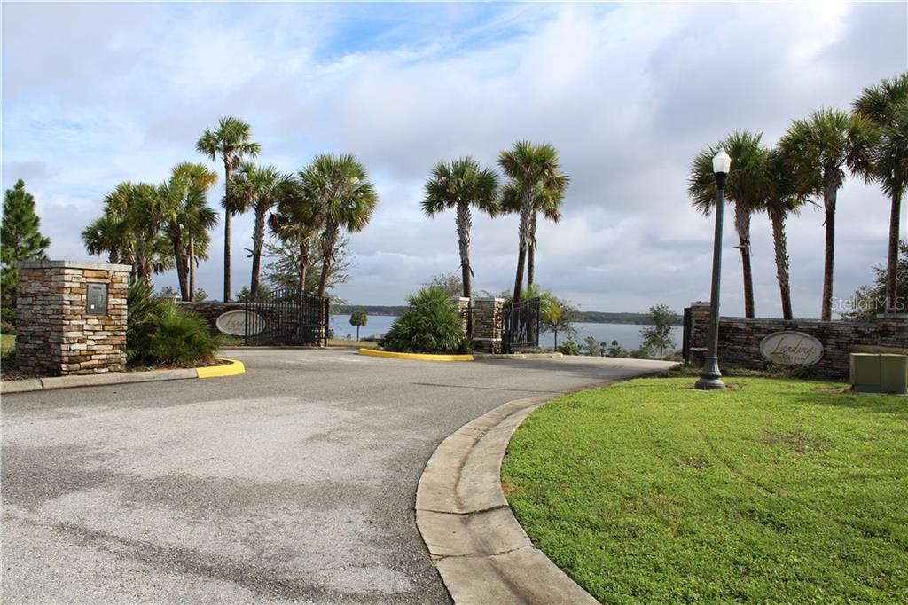 0 Ridge View Lane Lake Wales, FL 33898 - Photo 1 of 1 Gated entrance to the Landings At Lake Easy. This community is built on the west side of Lake Easy and all 22 lots have an amazing view of the lake.