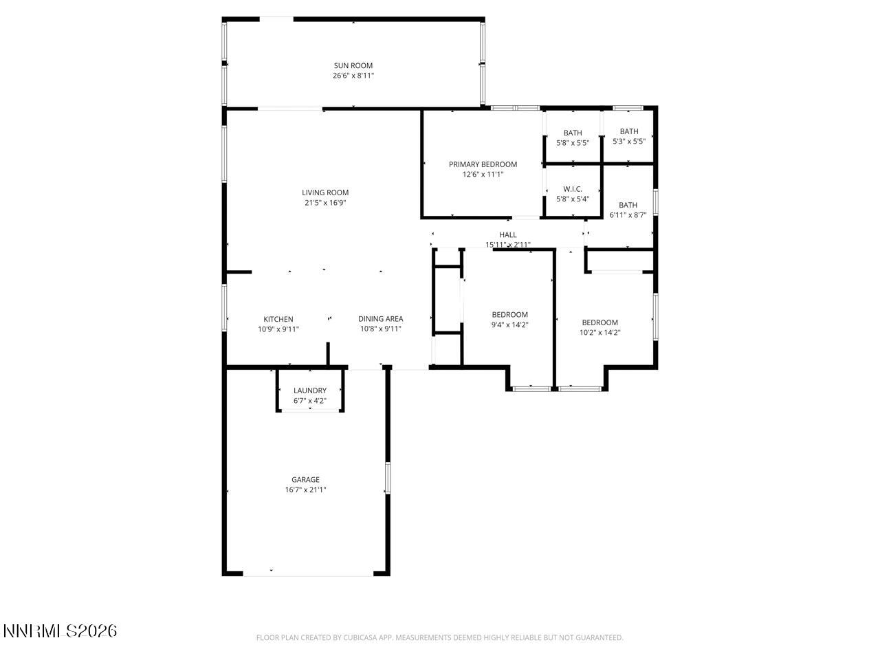 540 Michael Drive Fallon, NV 89406 - Photo 16 of 16 a picture of a floor plan