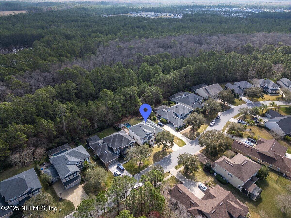 1047 Eagle Point Drive St. Augustine, FL 32092 - Photo 66 of 85 an aerial view of house with outdoor space