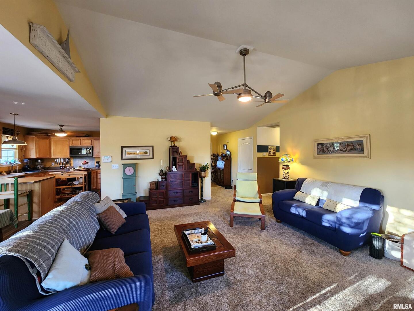 156 Hanover Lane Murphysboro, IL 62966 - Photo 22 of 63 a living room with furniture and a chandelier