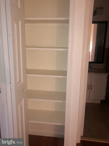 a view of walk in closet