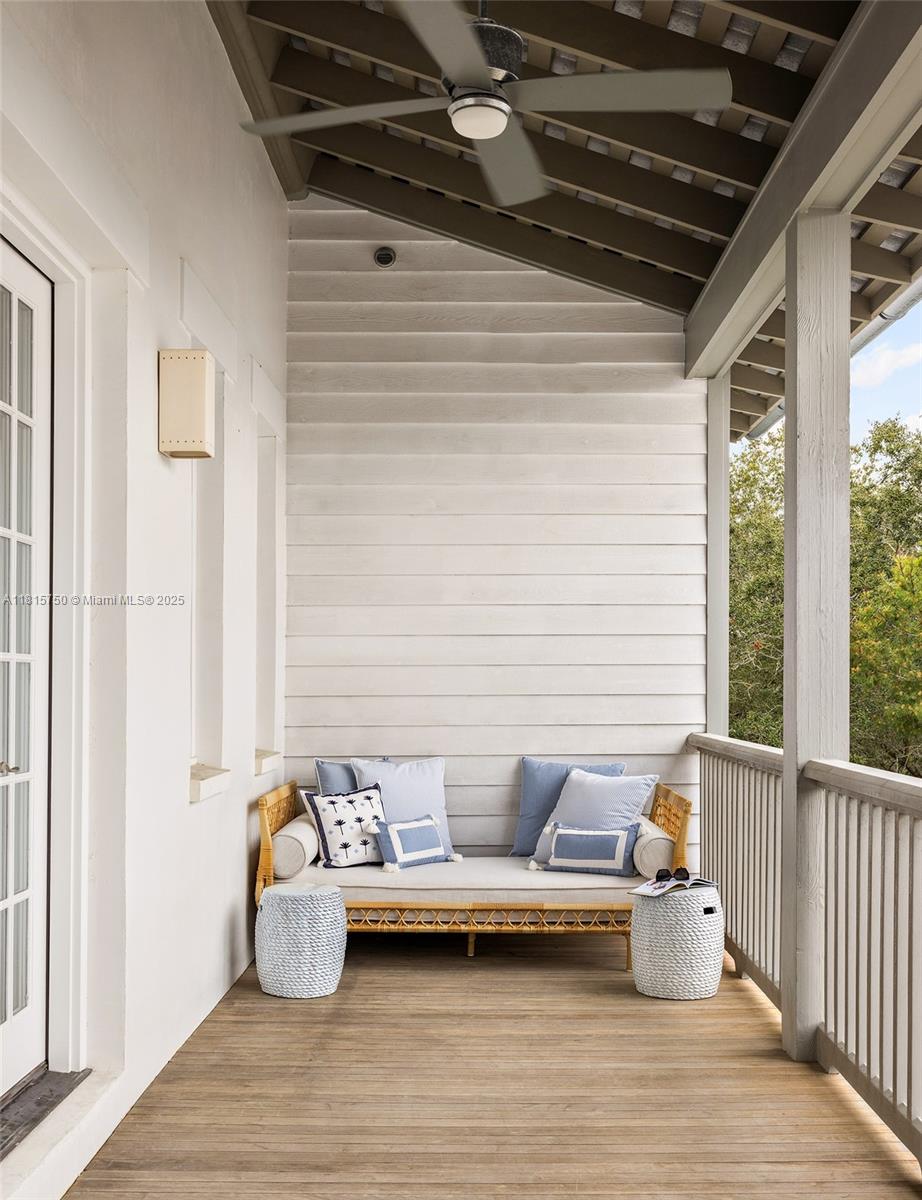 25 North Belize Lane Inlet Beach, FL 32461 - Photo 33 of 35 a living room with furniture and wooden floor