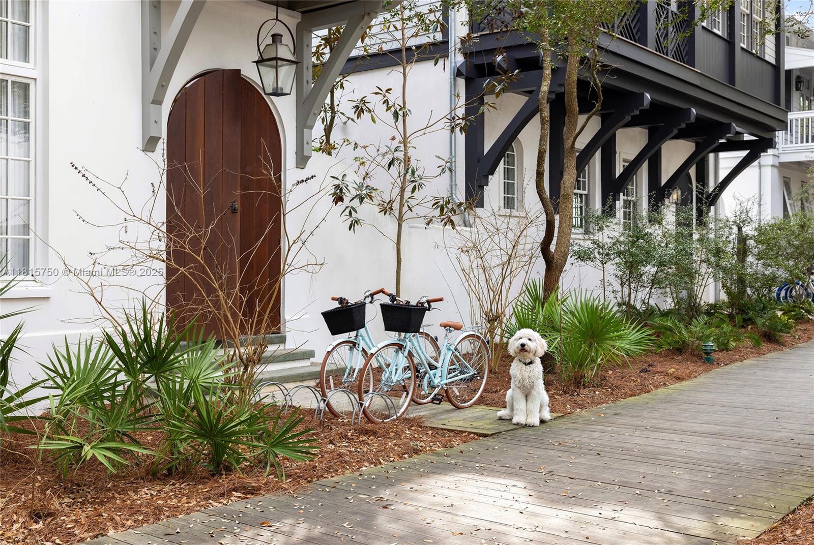 25 North Belize Lane Inlet Beach, FL 32461 - Photo 4 of 35 a view of a porch with potted plants