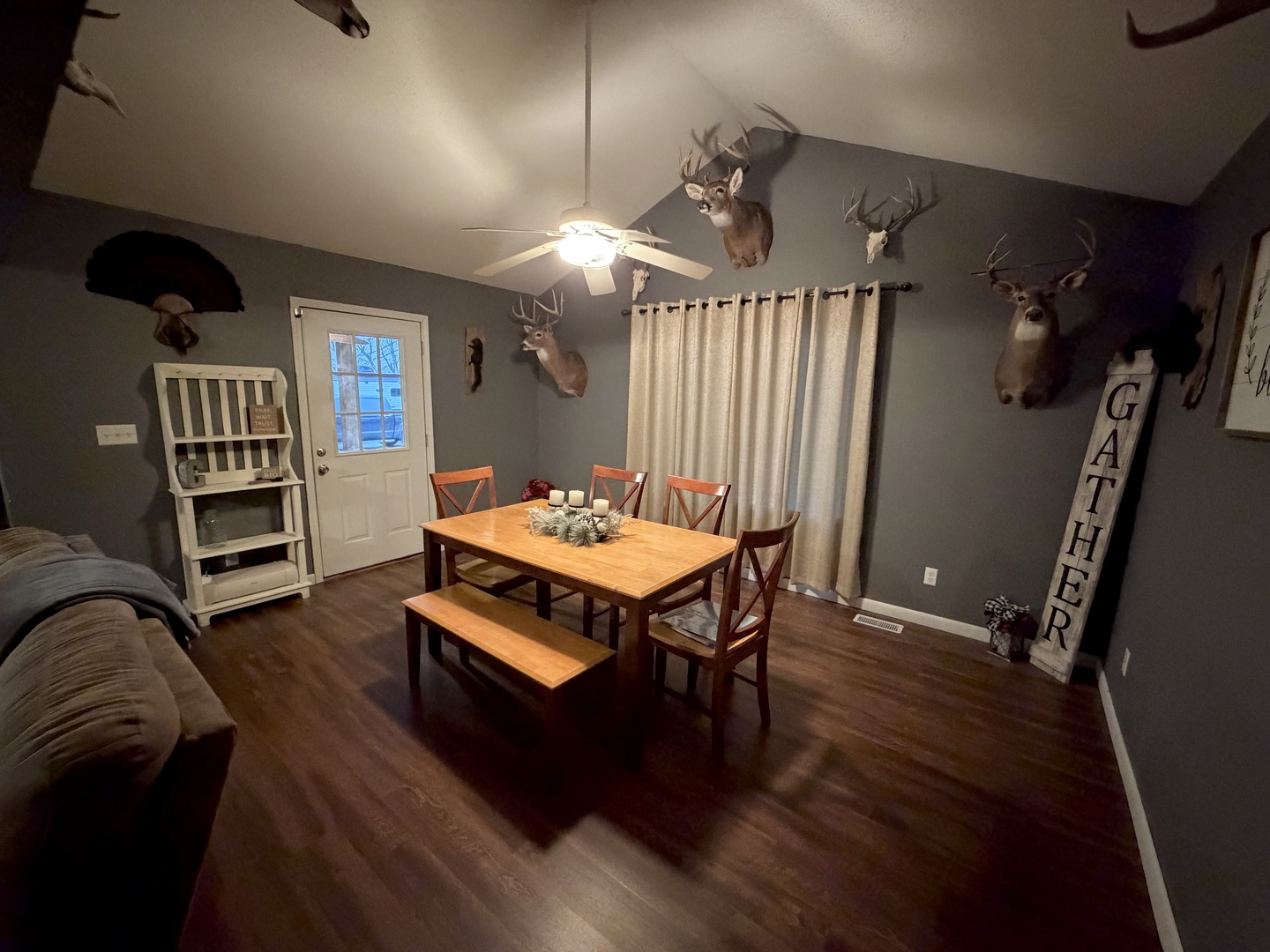 5179 Wright Road Alma, IL 62807 - Photo 11 of 28 a living room with furniture a rug and a bookshelf