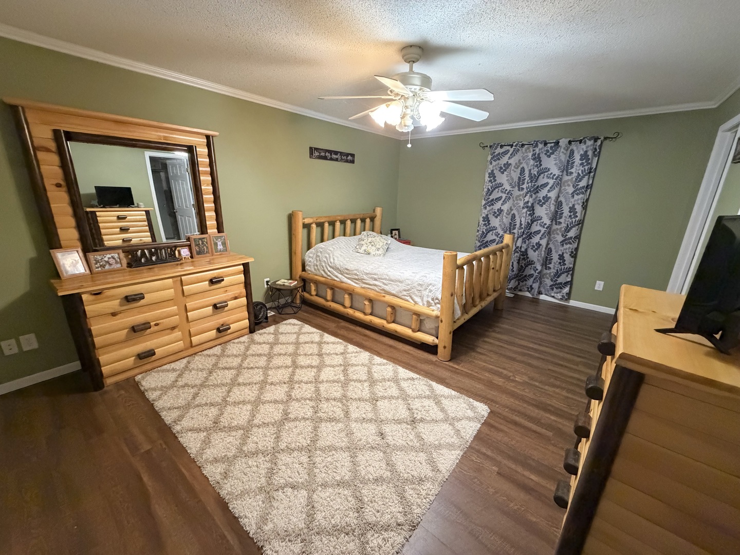5179 Wright Road Alma, IL 62807 - Photo 22 of 28 a spacious bedroom with two beds and wooden floor