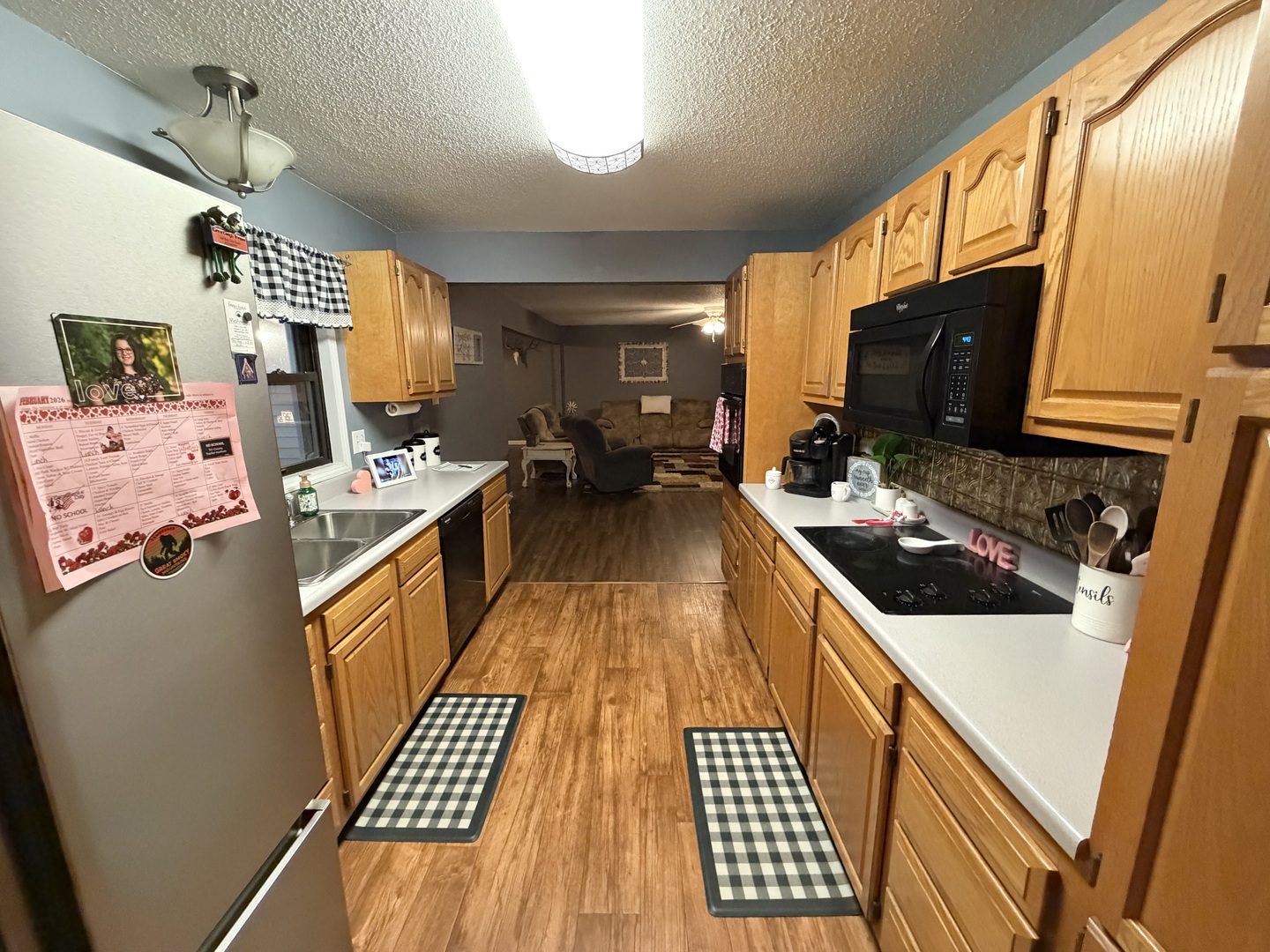 5179 Wright Road Alma, IL 62807 - Photo 7 of 28 a kitchen with a sink stove and refrigerator
