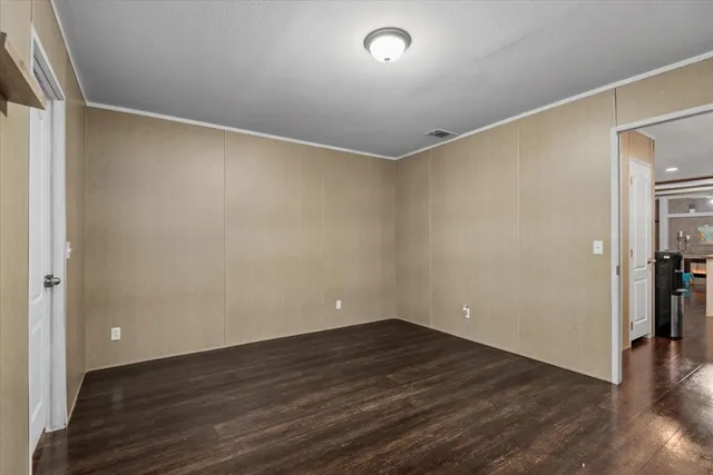 wooden floor in an empty room