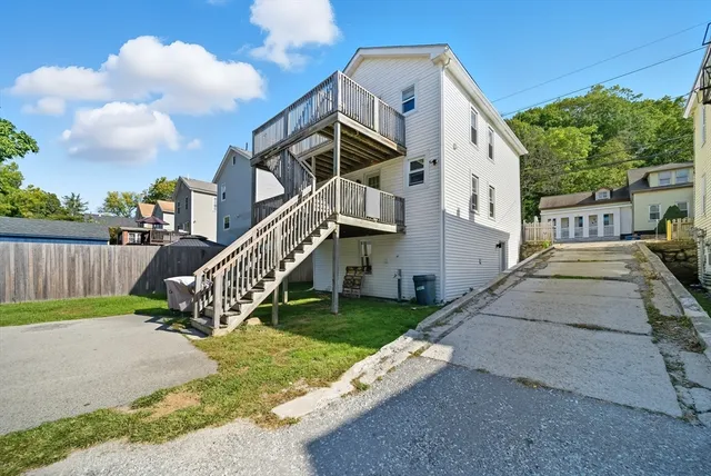 a view of outdoor space yard and deck