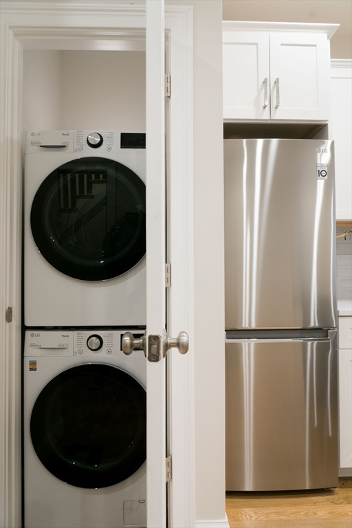 217 West 9th Street, Unit 1 Boston, MA 02127 - Photo 14 of 14 a utility room with dryer and washer