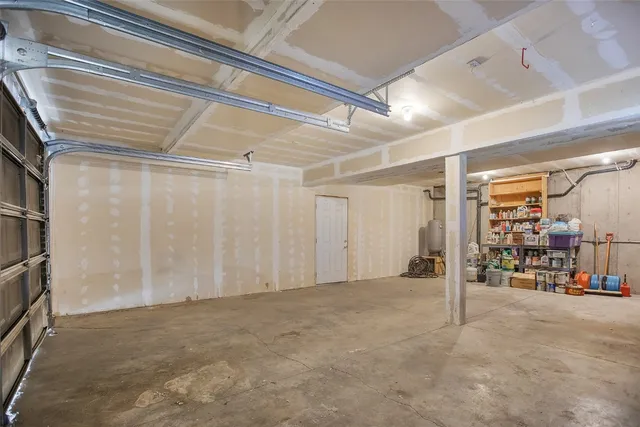 a view of a lake with a mountain in the background