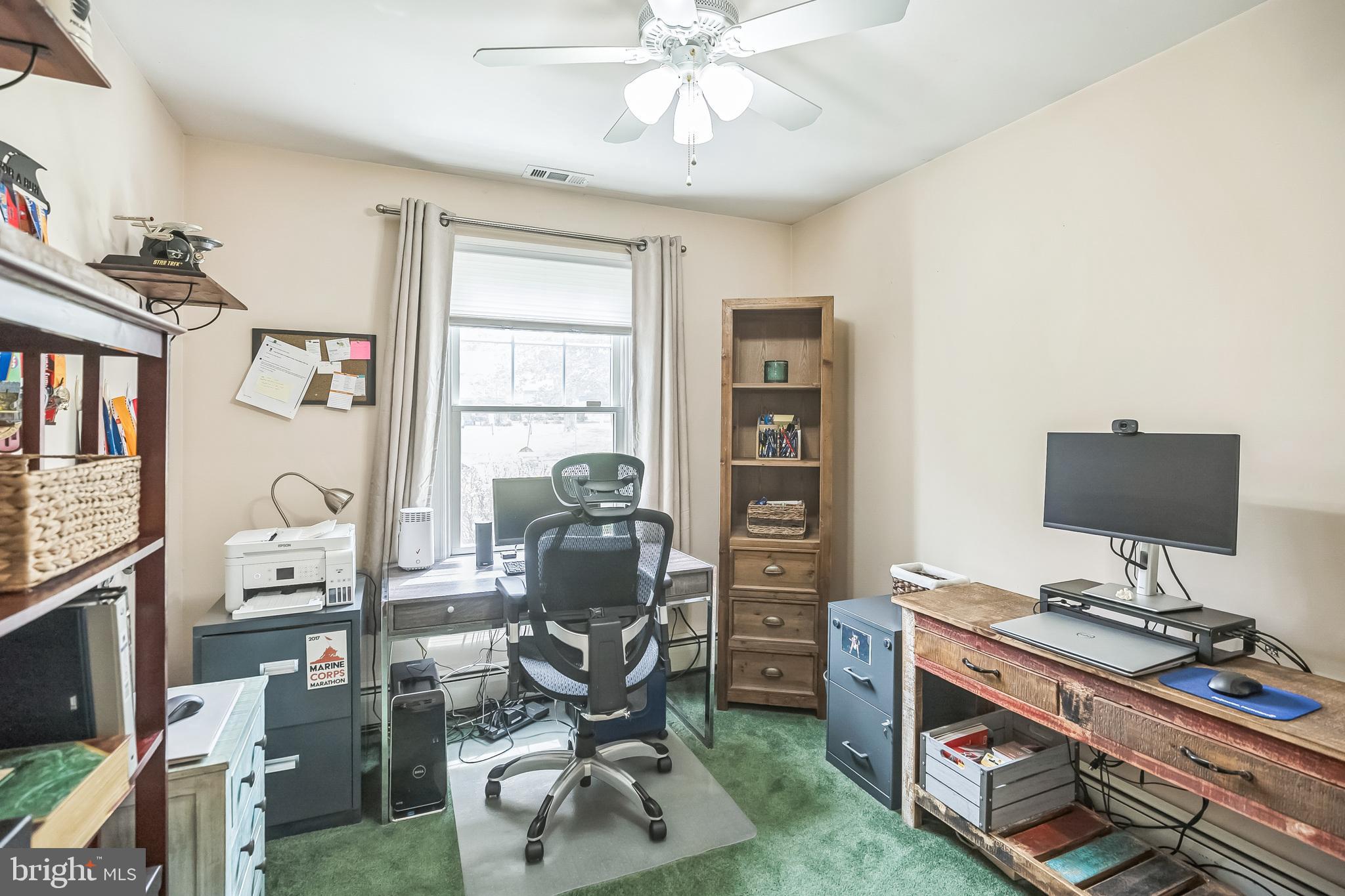45 Dover Road Westampton, NJ 08060 - Photo 28 of 38 a view of a workspace with furniture and a window