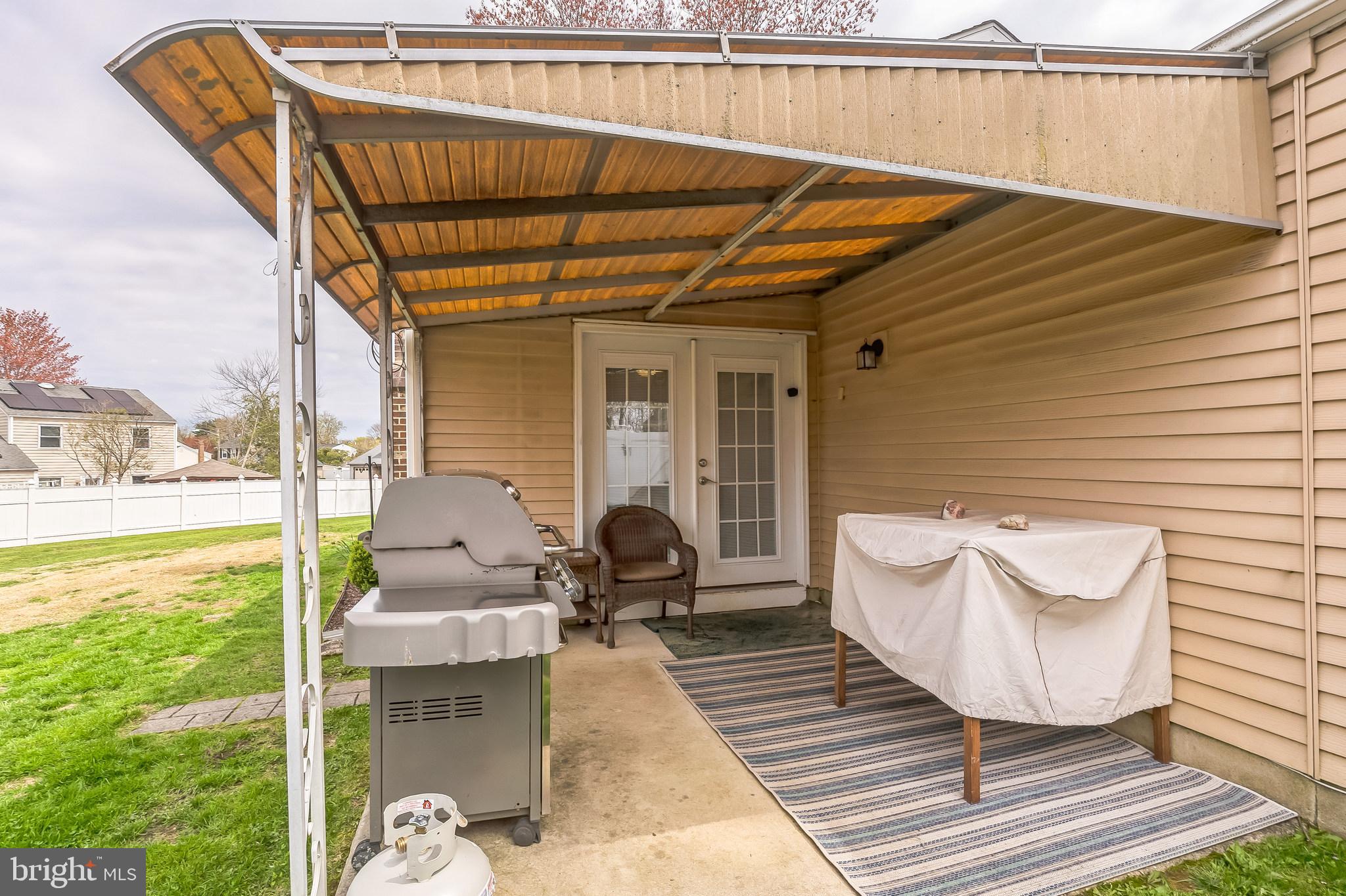 45 Dover Road Westampton, NJ 08060 - Photo 36 of 38 a balcony with furniture and a garden