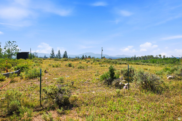 1663 Lancer Lane Evanston, UT 82930 - Photo 76 of 101 Expansive lot with distant mountain ranges, scattered trees, and a clear blue sky