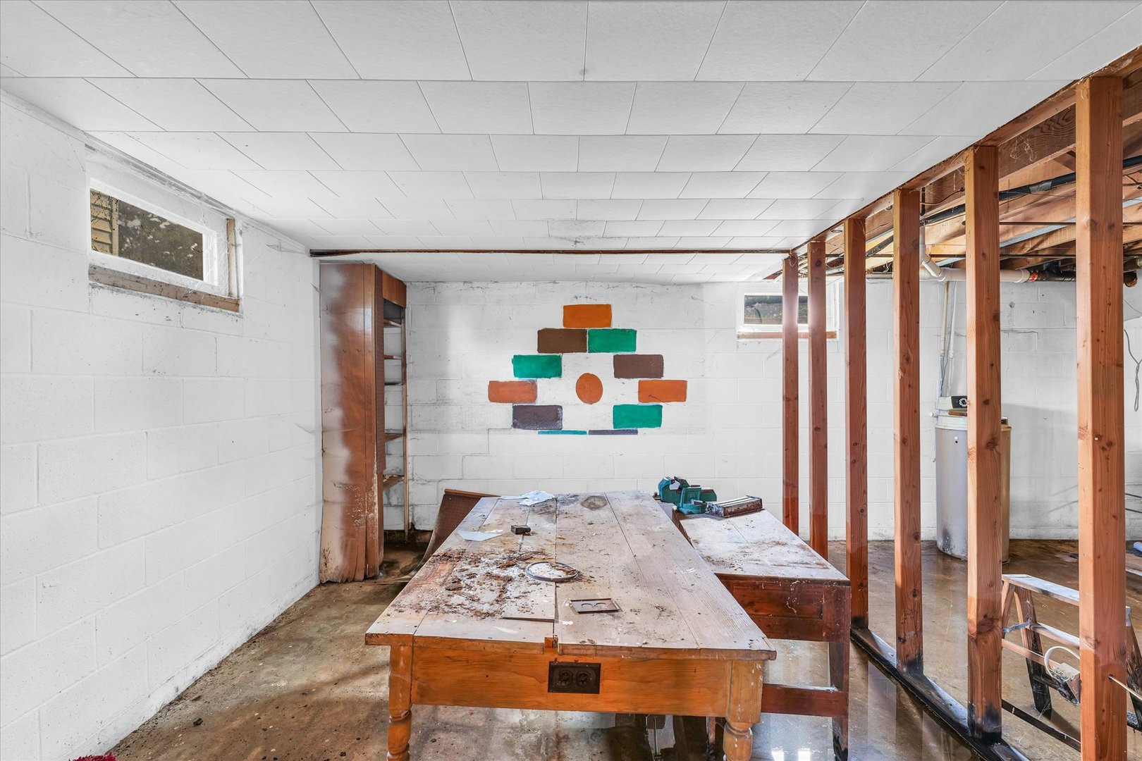 1512 Locust Avenue Rantoul, IL 61866 - Photo 30 of 39 a view of a dining room with furniture and outside view