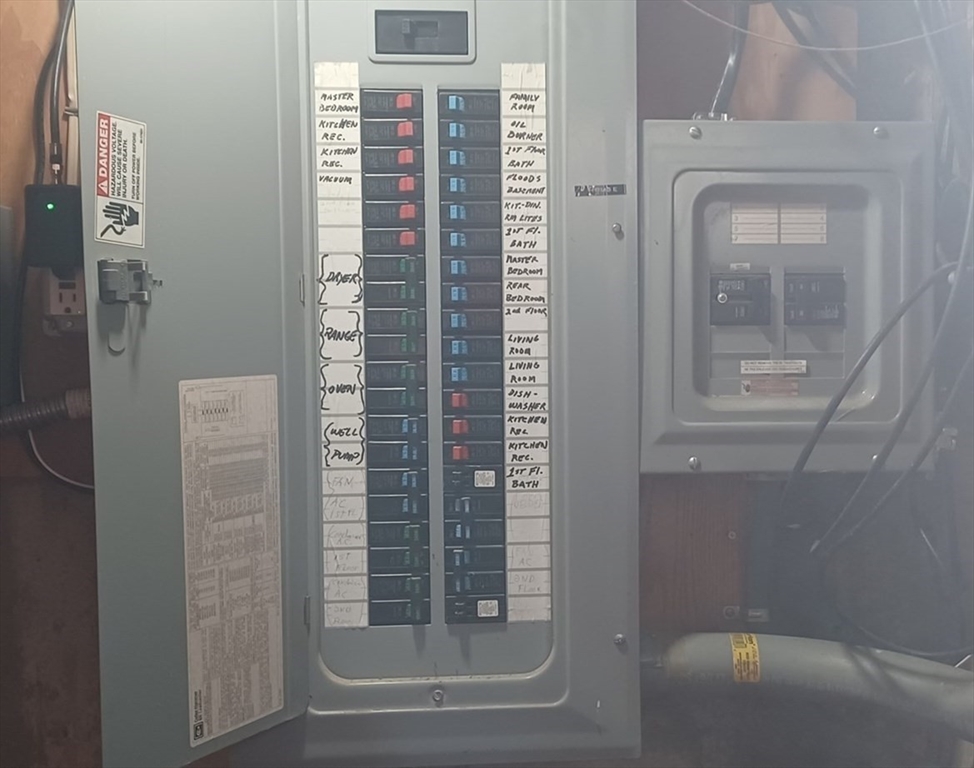 985 Glebe Street Taunton, MA 02780 - Photo 23 of 23 a bathroom with granite countertop a glass door shower and a sink